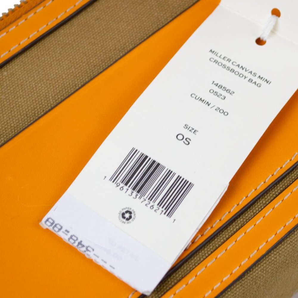 TORY BURCH Mini Miller Cotton Canvas Crossbody Bag - Picture 10 of 11